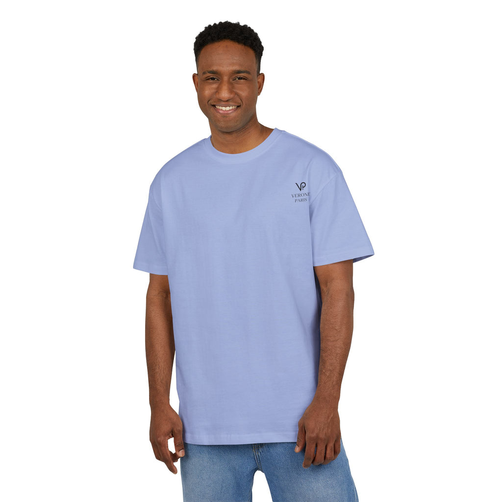 VERONE Paris Oversized Tee — Minimalistisches Luxus-Grafik-T-Shirt