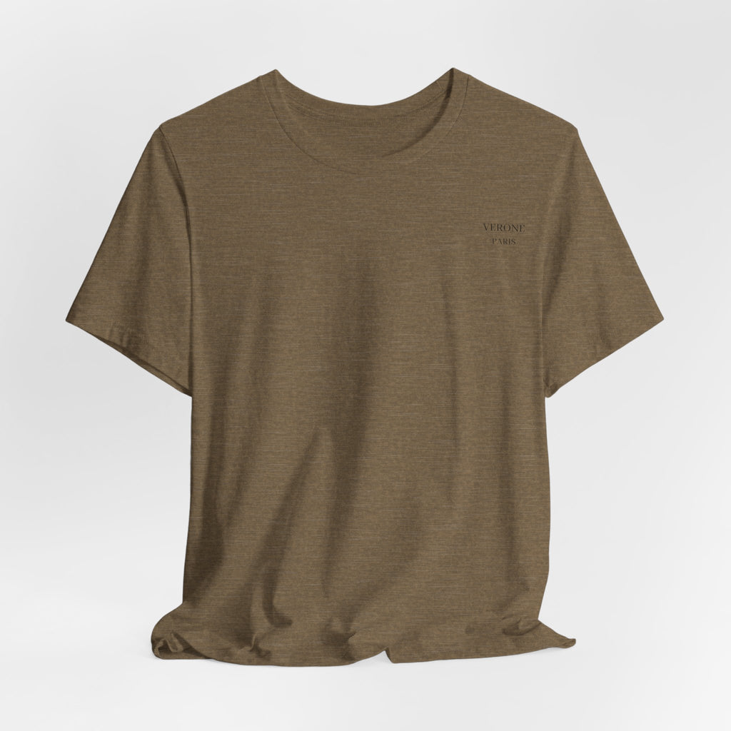 VÉRONE PARIS Normal Time T-Shirt - Luxury Minimal Design