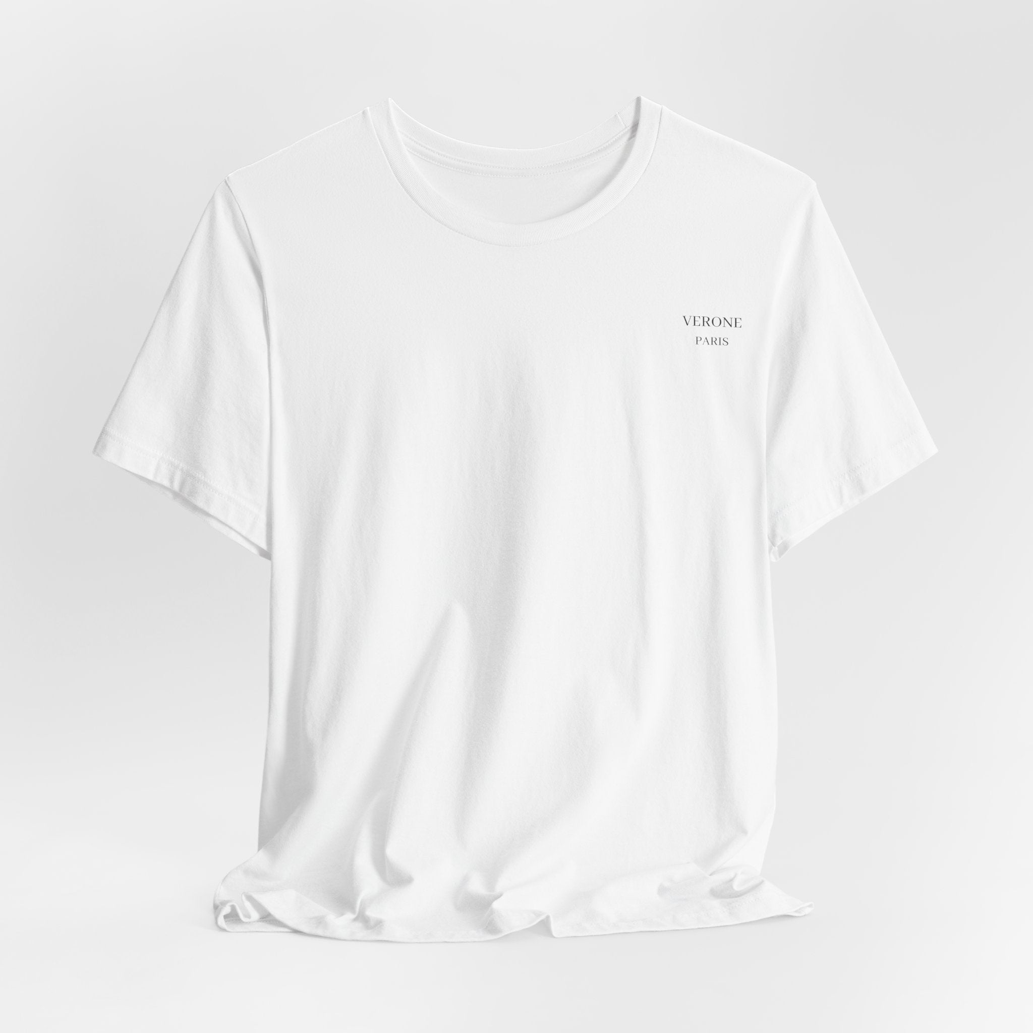 VÉRONE PARIS Normal Time T-Shirt - Luxury Minimal Design