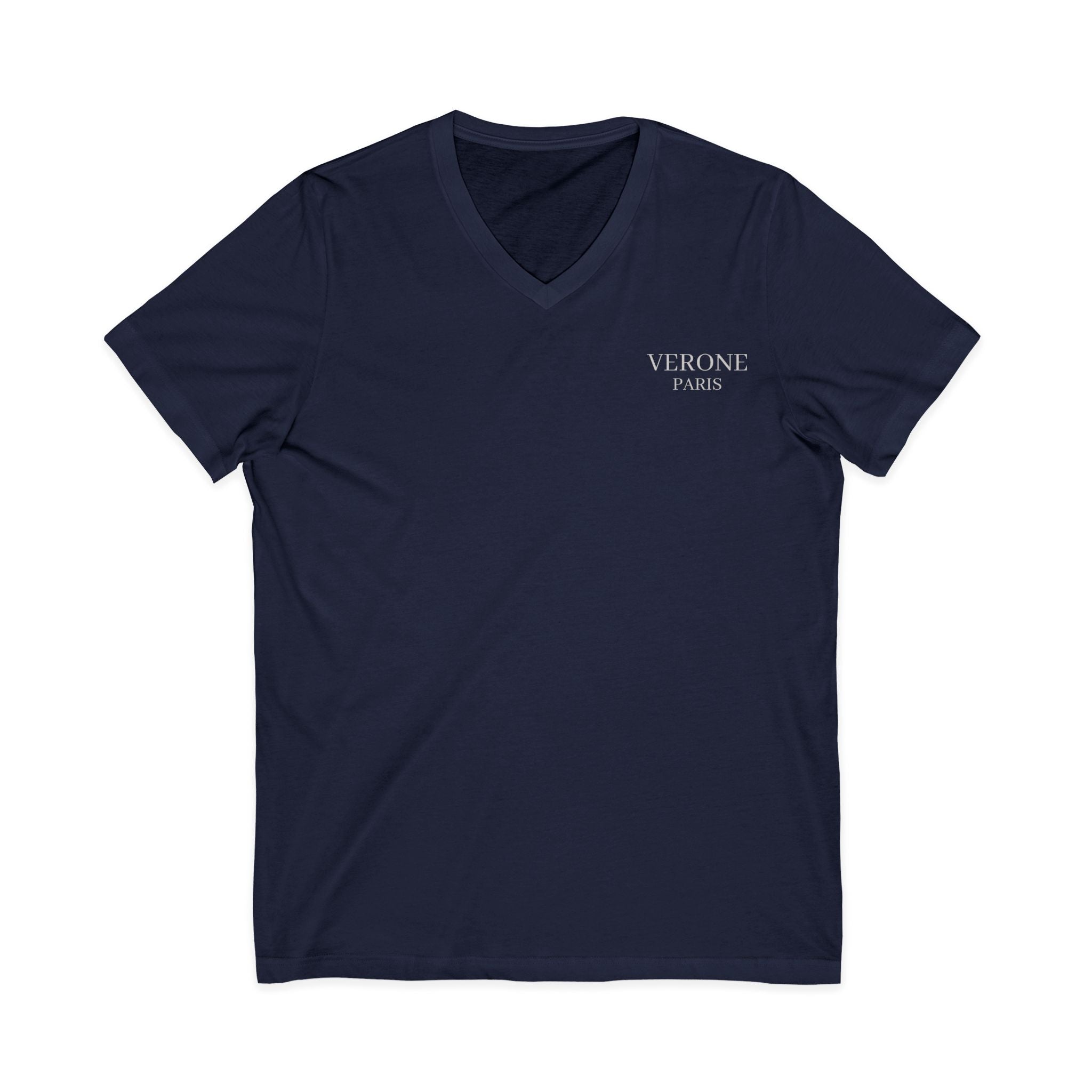 VÉRONE PARIS V-Neck Shirt - Premium Designer Baumwolle