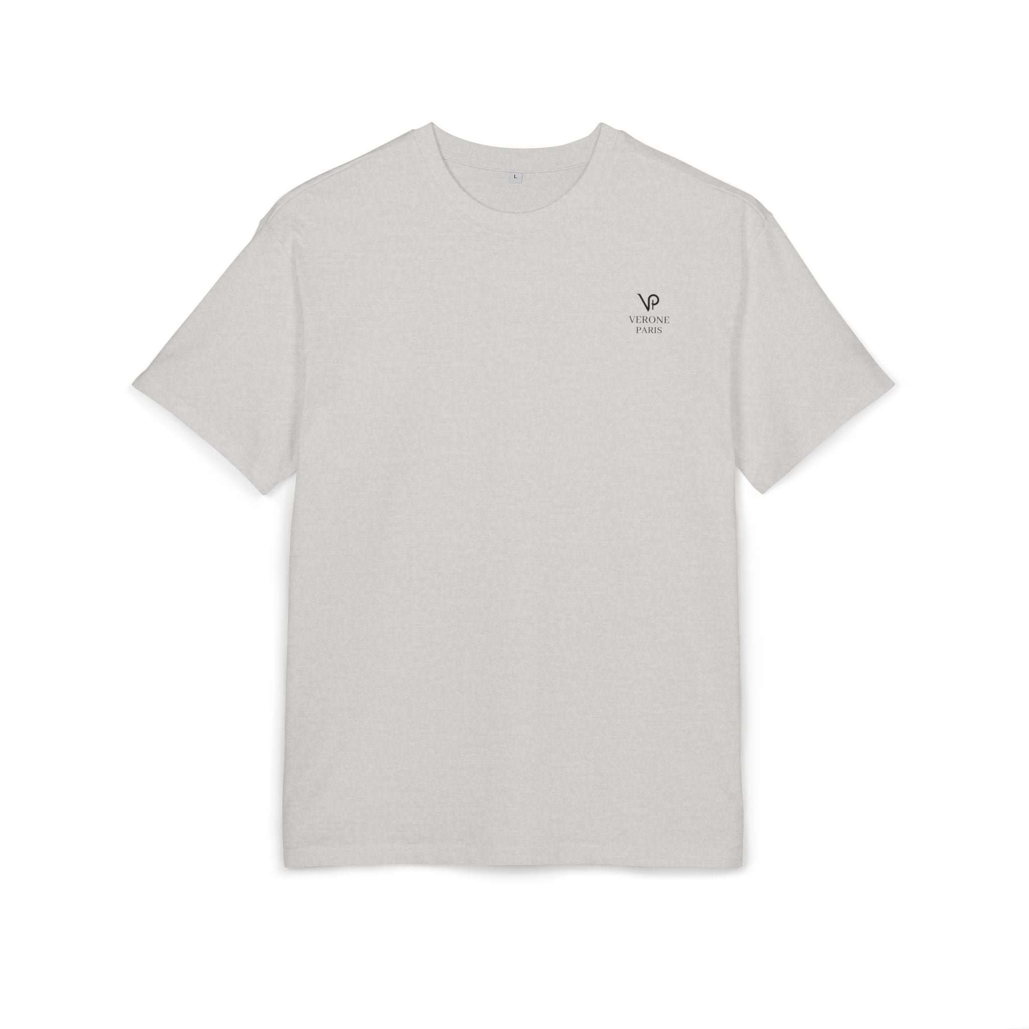 VERONE Paris Oversized Tee — Minimalistisches Luxus-Grafik-T-Shirt