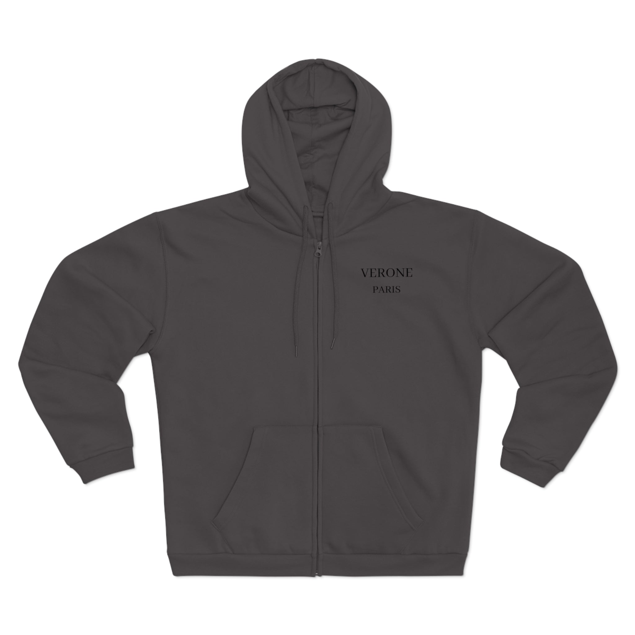 VÉRONE PARIS Zip Hoodie - Premium Kapuzenjacke Unisex