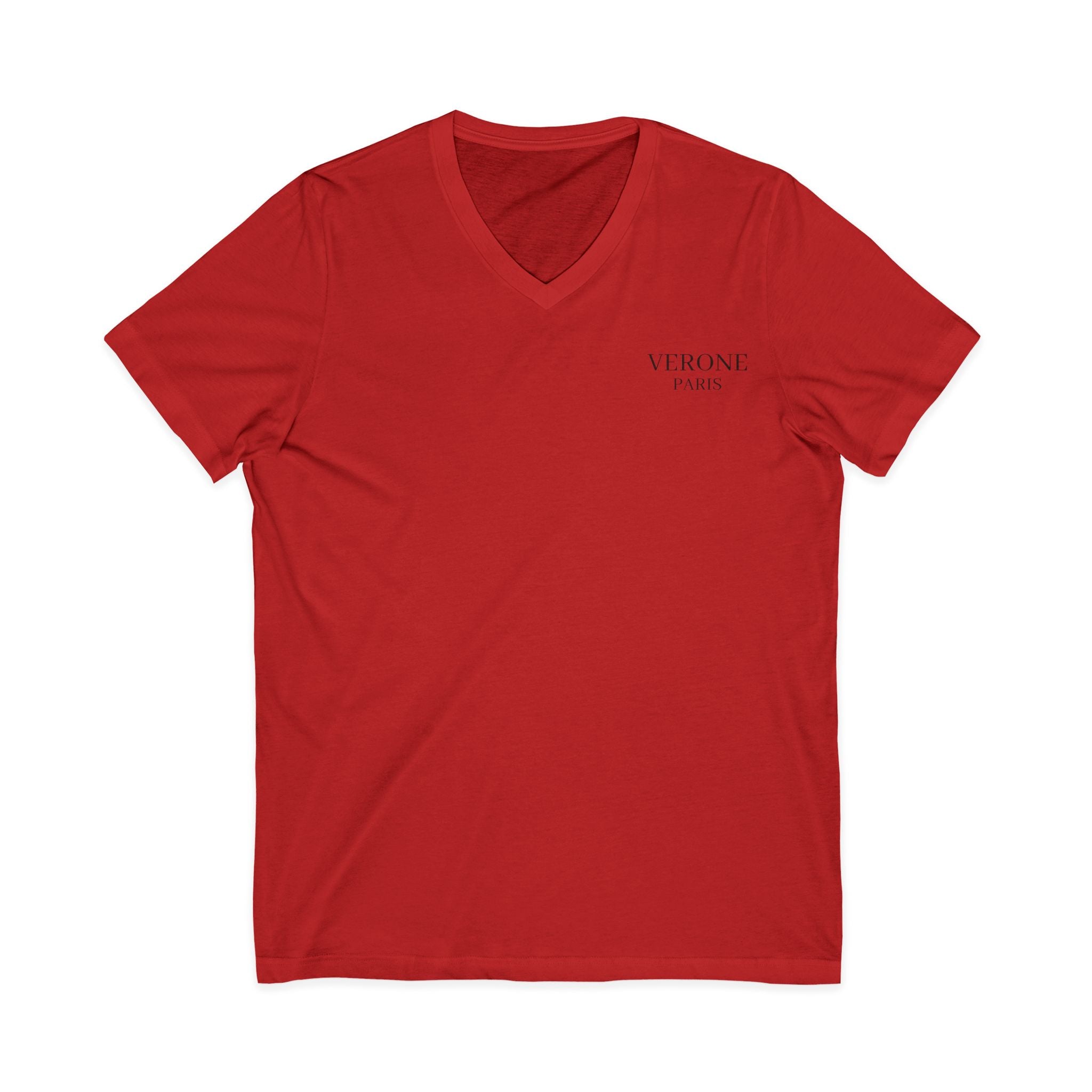 VÉRONE PARIS V-Neck Shirt - Premium Designer Baumwolle