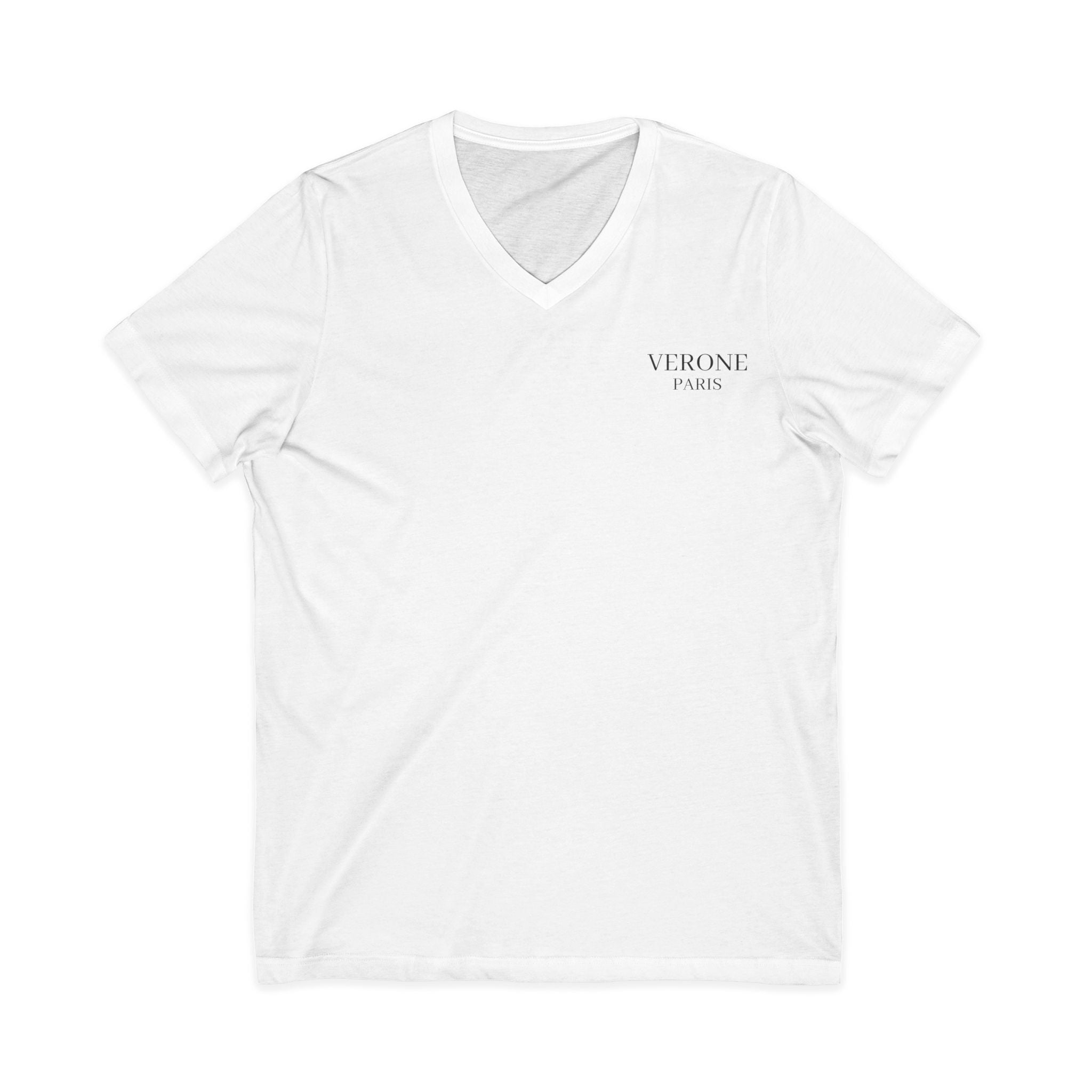 VÉRONE PARIS V-Neck Shirt - Premium Designer Baumwolle