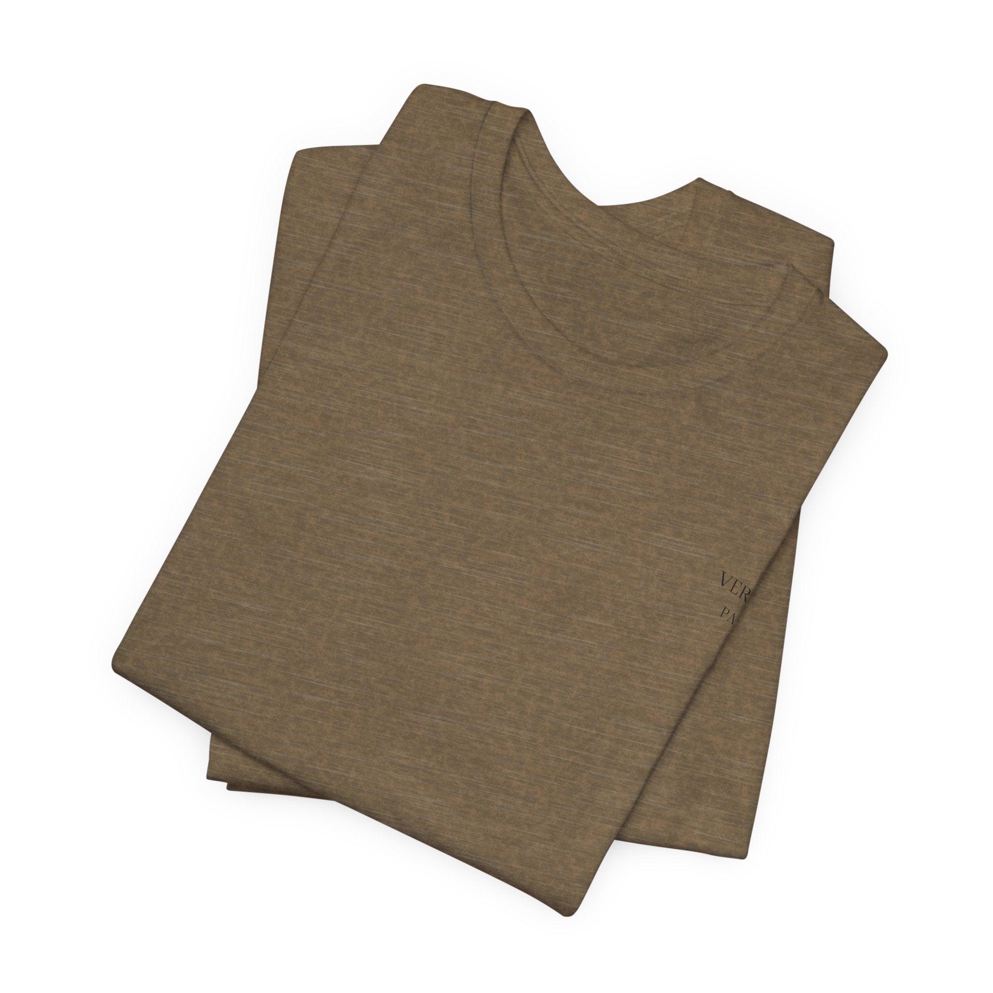 VÉRONE PARIS Normal Time T-Shirt - Luxury Minimal Design