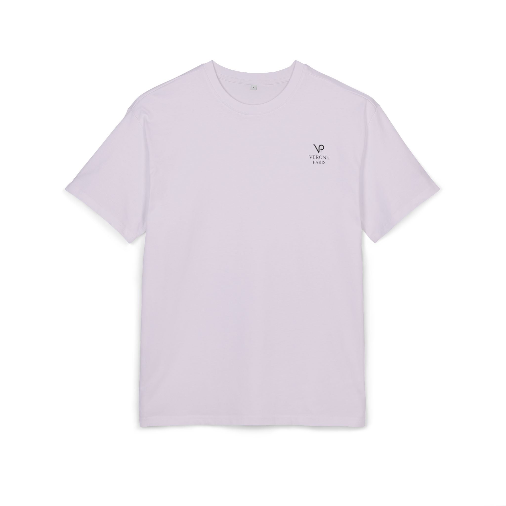 VERONE Paris Oversized Tee — Minimalistisches Luxus-Grafik-T-Shirt