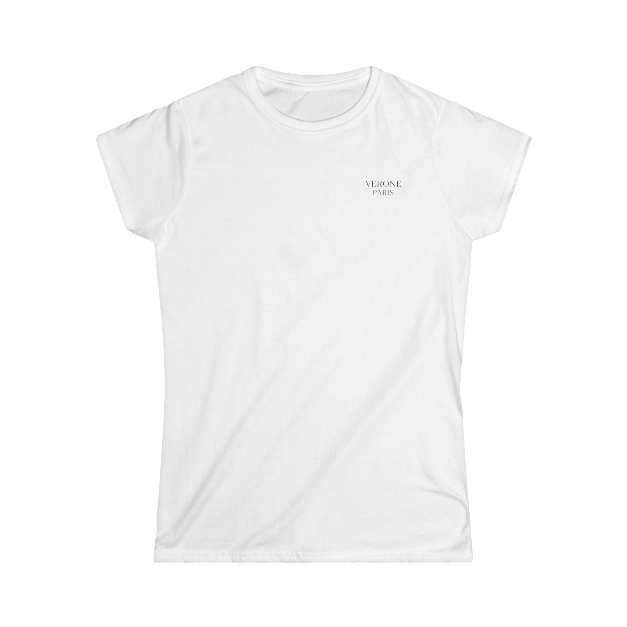 VÉRONE PARIS White Tee - Premium Damen Designer Shirt