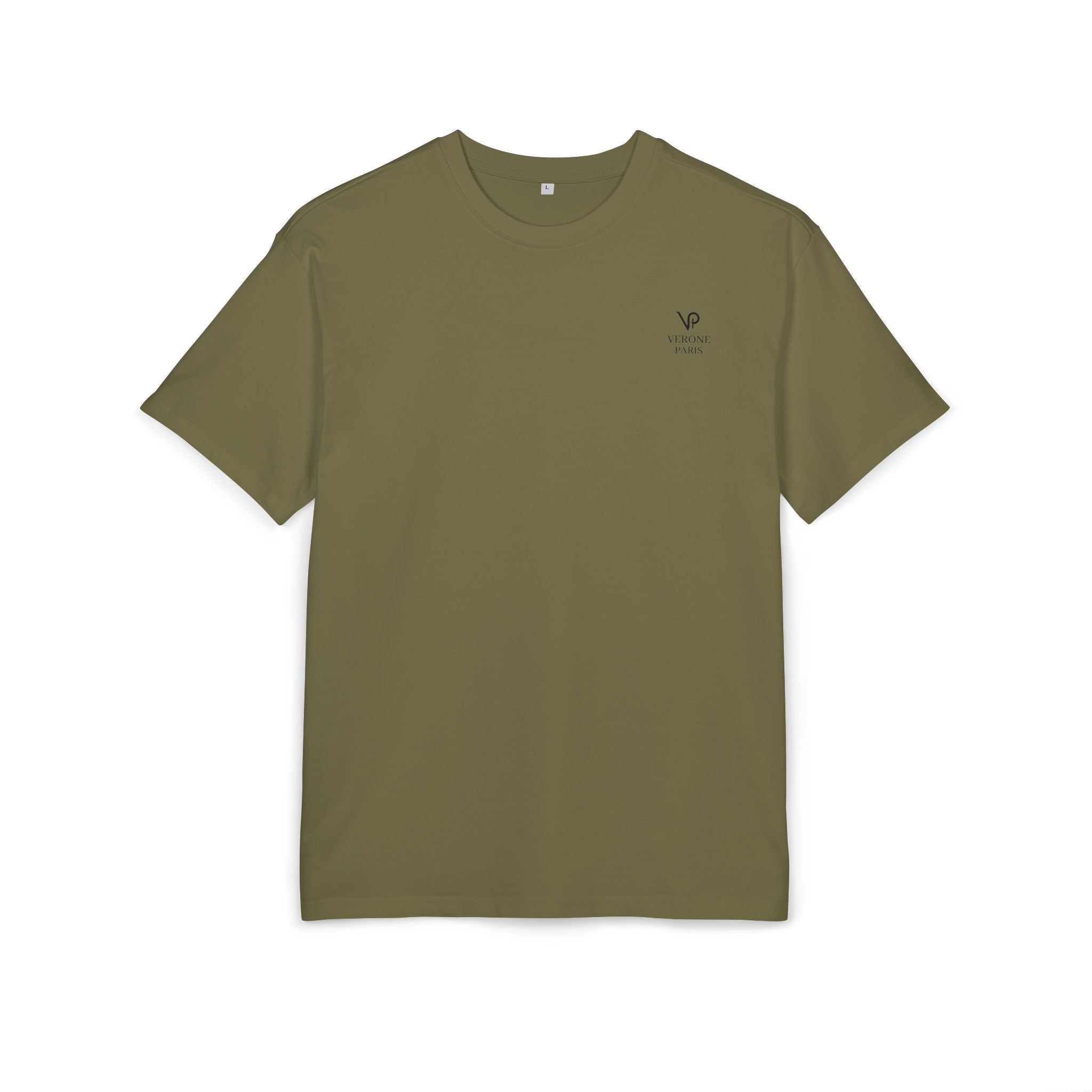 VERONE Paris Oversized Tee — Minimalistisches Luxus-Grafik-T-Shirt