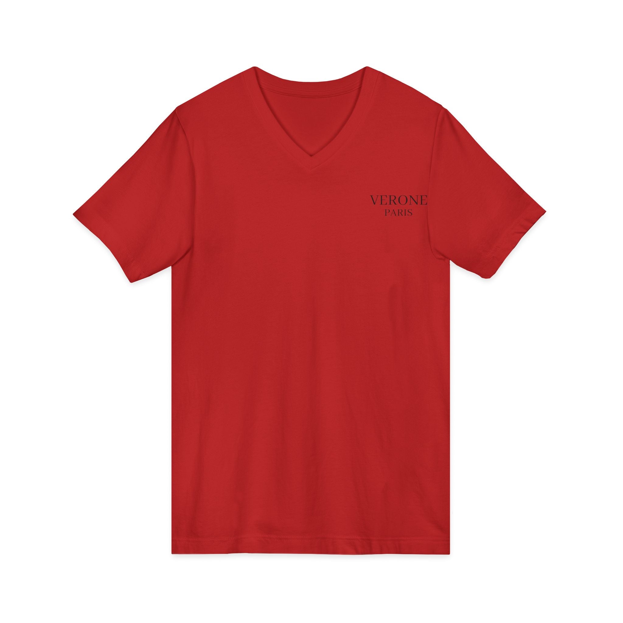 VÉRONE PARIS V-Neck Shirt - Premium Designer Baumwolle