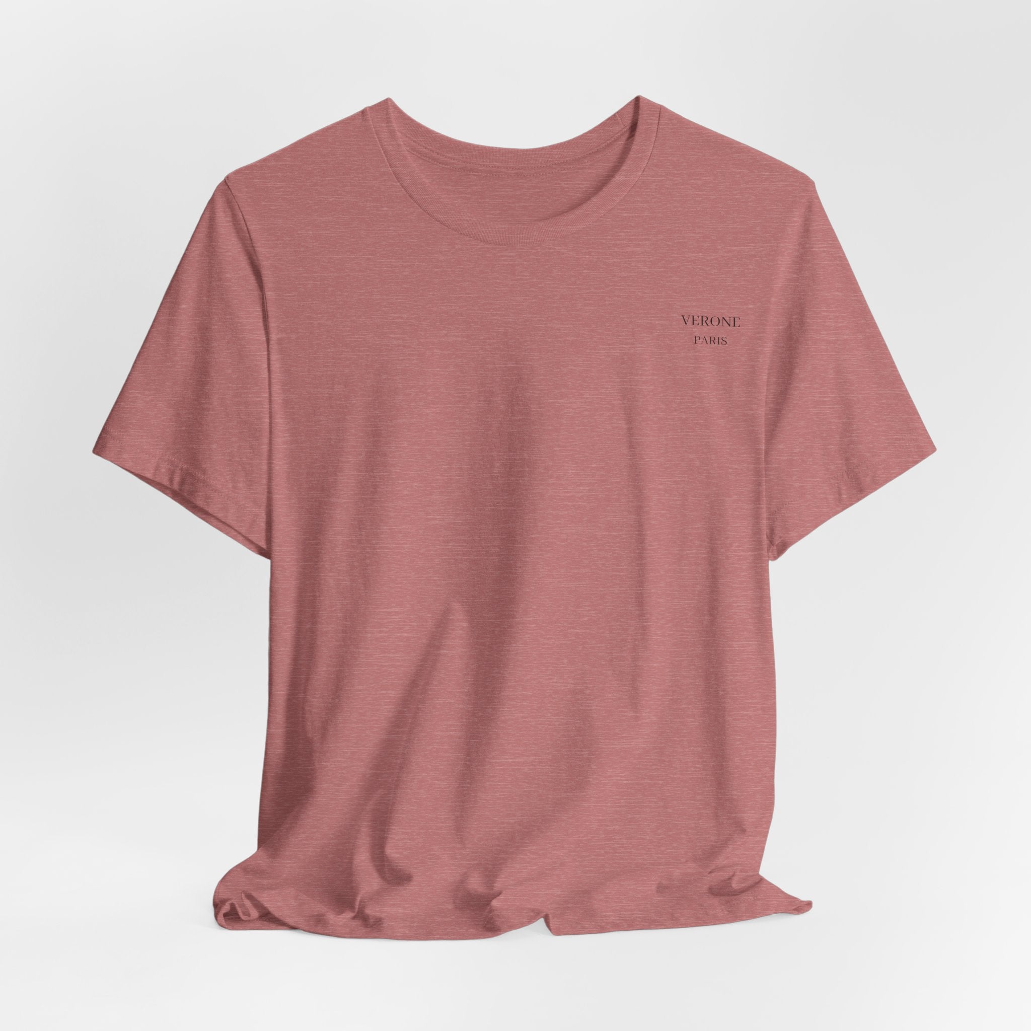 VÉRONE PARIS Normal Time T-Shirt - Luxury Minimal Design