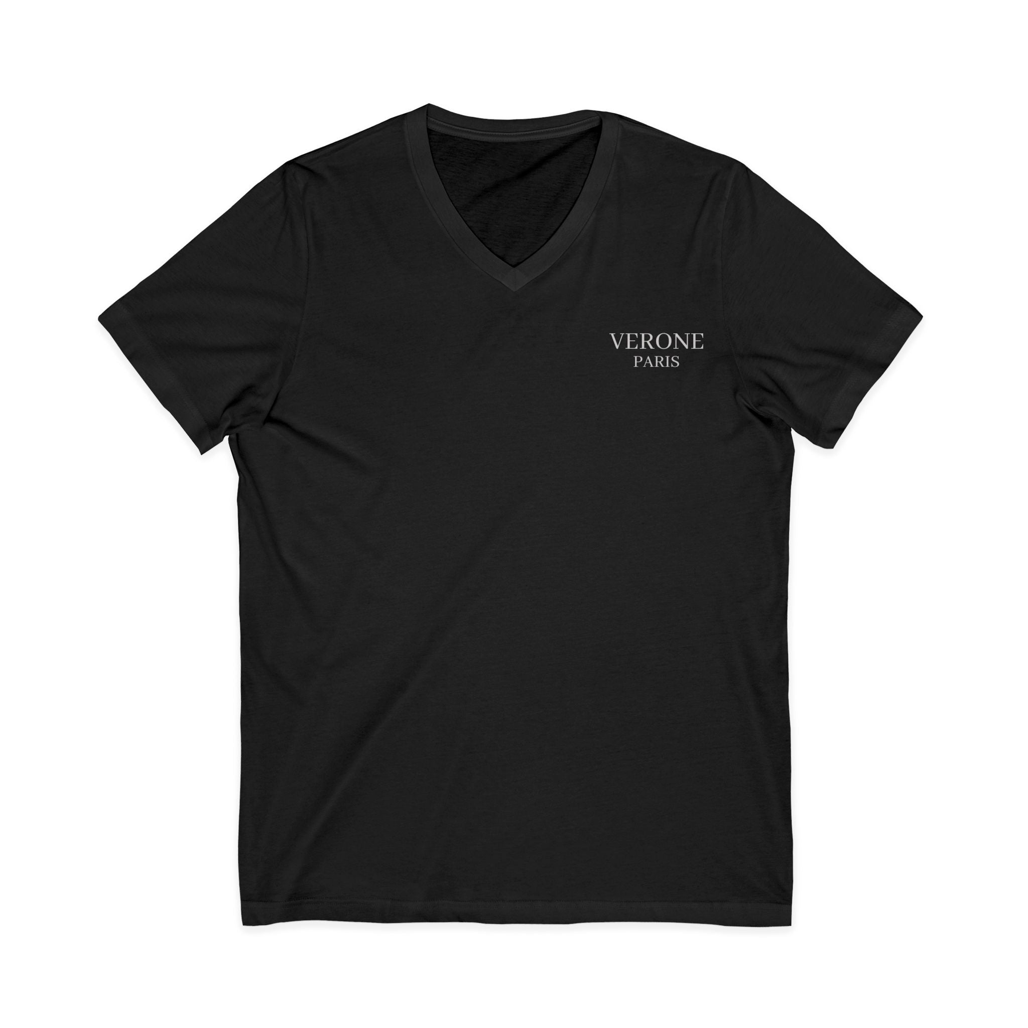 VÉRONE PARIS V-Neck Shirt - Premium Designer Baumwolle
